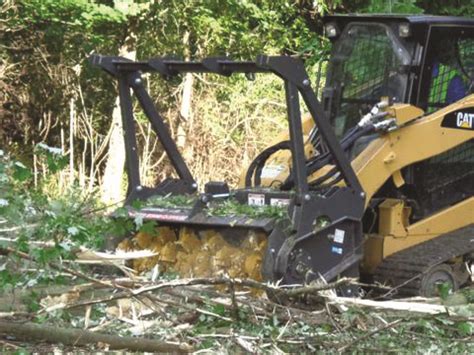 skid steer with mulcher rental near me